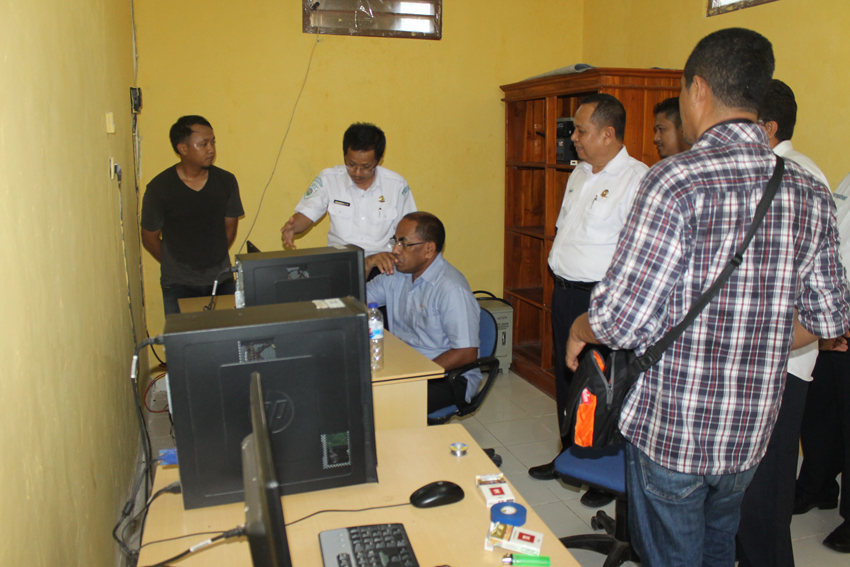 Galleri Kunjungan, Kepala Pusat Seismologi Teknik Geofisika Potensial dan Tanda Waktu BMKG 2016