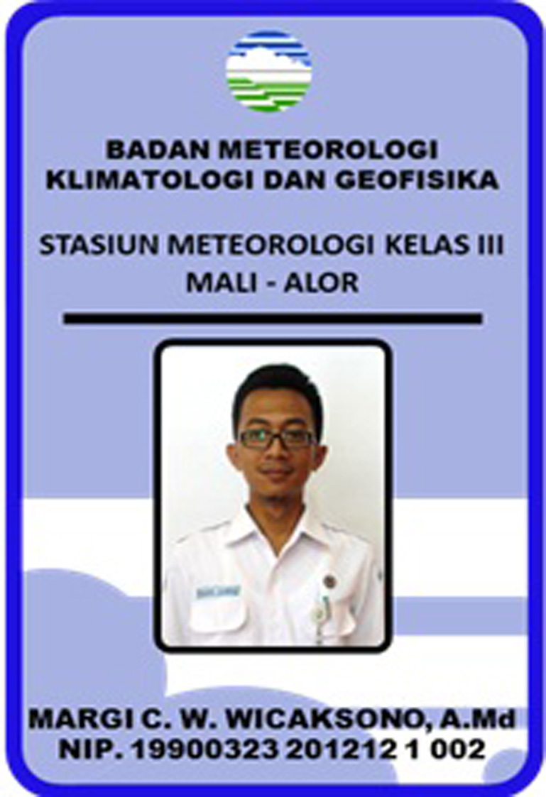 Pegawai MARGI CANDA W. WICAKSONO, A.Md., TEKHNISI